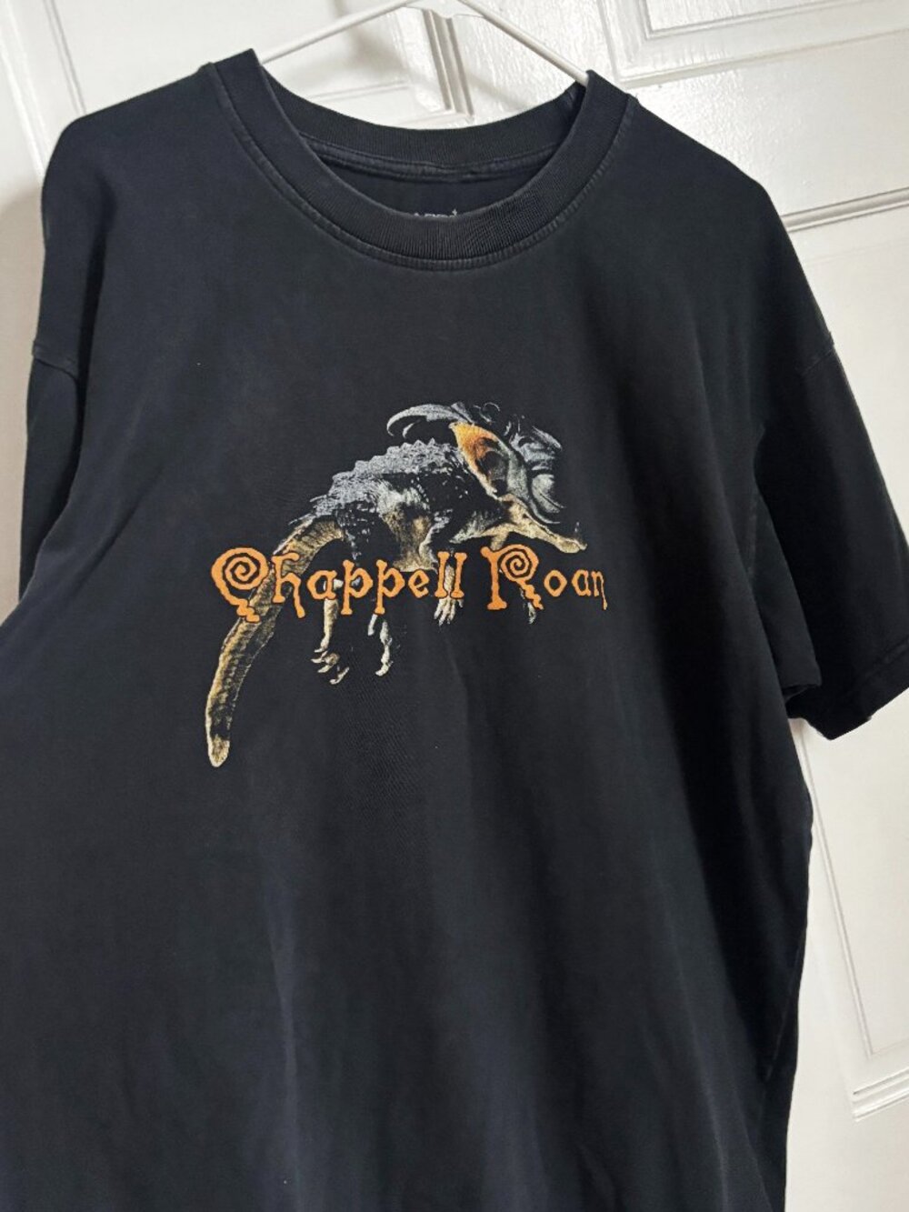 Chappell Roan T Shirt Shigella Concert Tee Merch Black Dark Grey Orange Large L